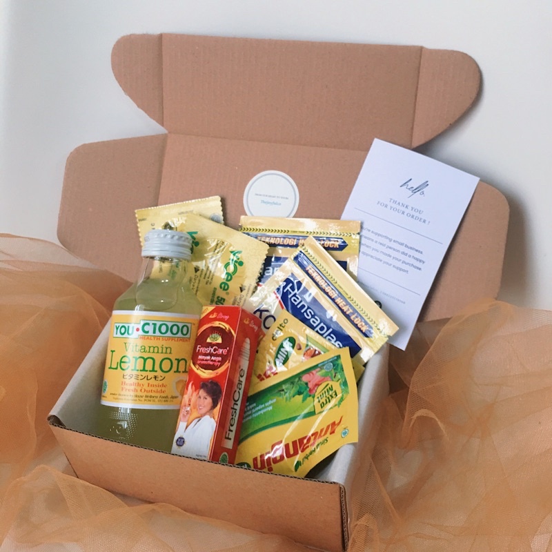 Paket Sobat Jompo | Paket Obat-Obatan | Hampers Vitamin I Paket Imun Booster