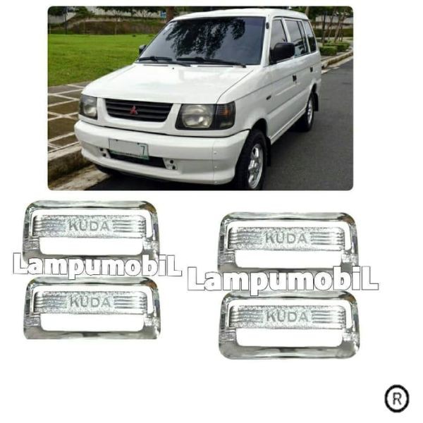 Cover Handel Pintu Mitsubishi Kuda 1997-2000 (SET) - LAMPU MOBIL