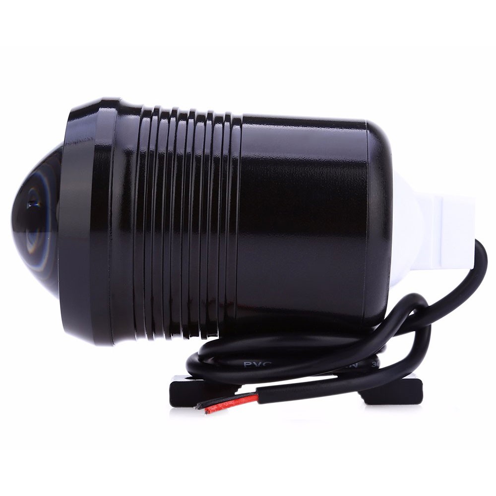 Lampu Tembak Motor LED High Low Beam U2 1200 Lumens 30W - OMRSFMBK Black