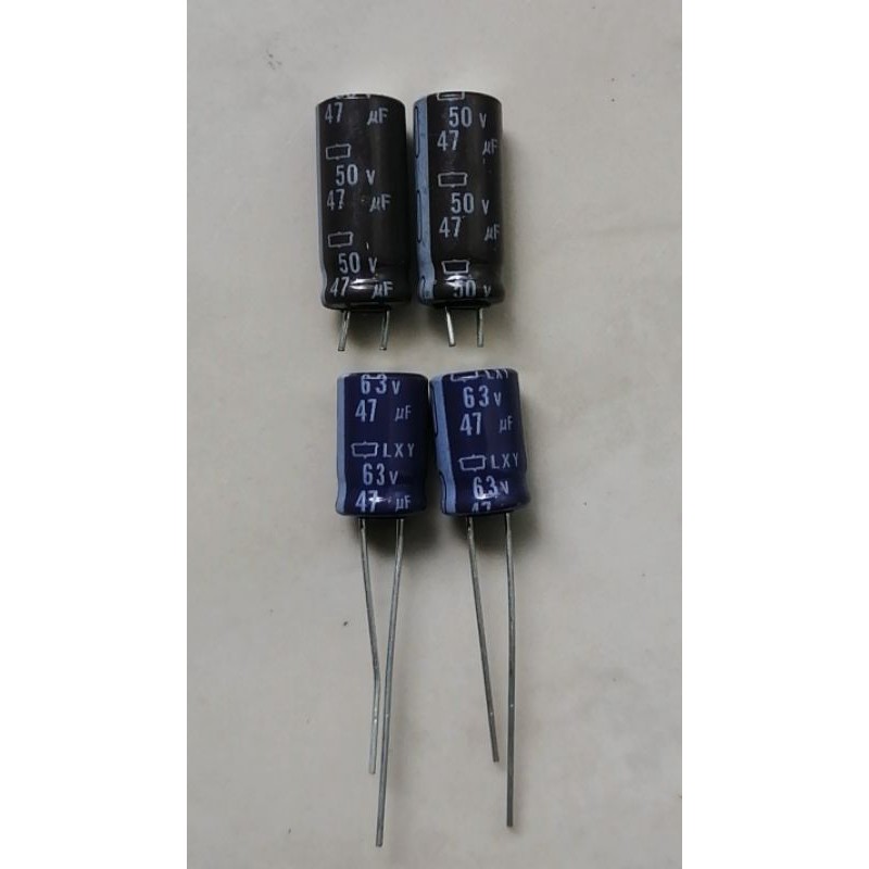 macam elko, 47uf, 160volt,63volt,50volt,25v0lt