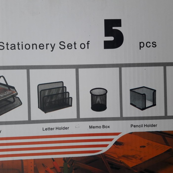

Diskon Desk Organizer Sett Isi 5 Pcs Cqy-3578 Hot Sale