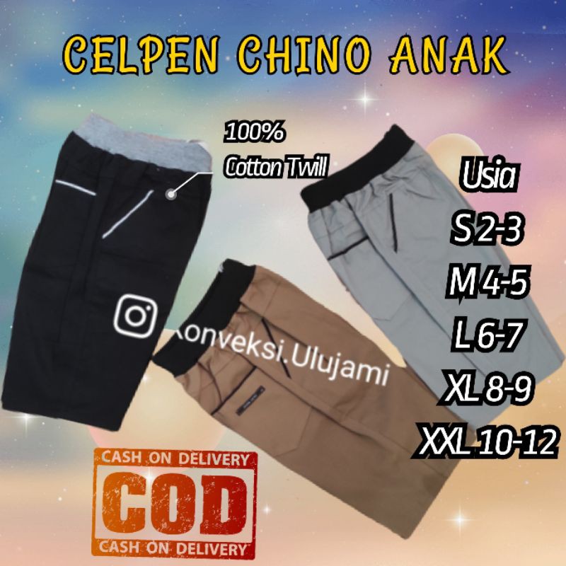 Celana Chino Pendek Anak Laki Celpen Rip Anak Harian Celana Chino Pendek Anak Laki Celpen Rip Anak Harian