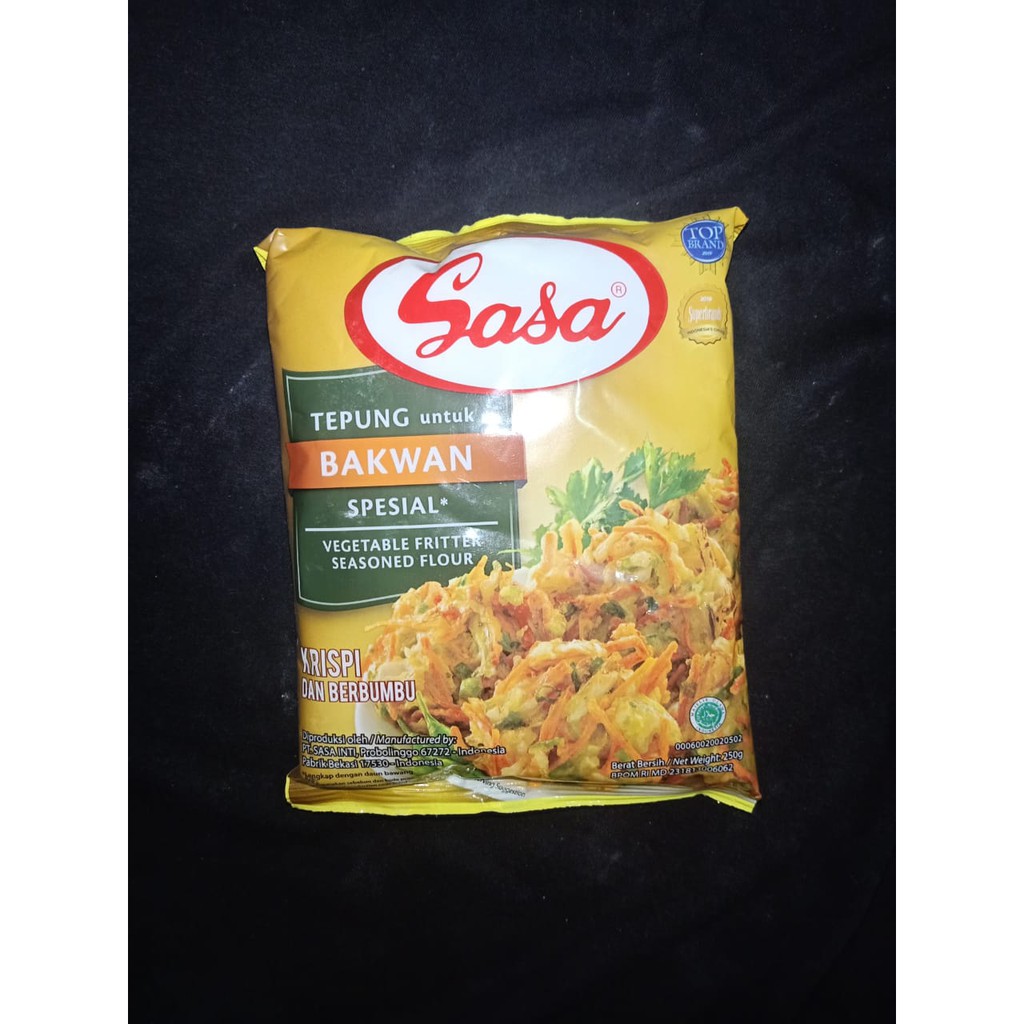 

SASA TEPUNG UNTUK BAKWAN SPESIAL VEGETABLE FRITTER SEASONED FLOUR 250g