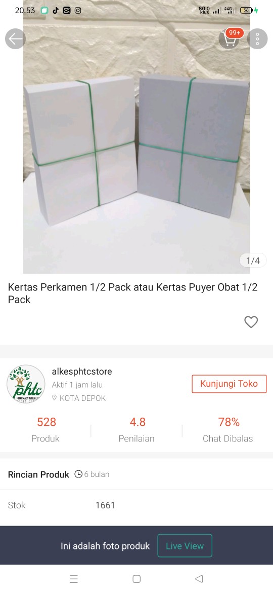 Plastik Klip Obat Uk.8 X 5 (isi 100 L)