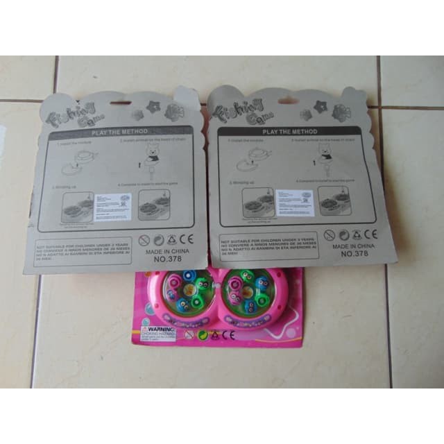 Mainan Pancing Ikan Putar Magnet Isi 12 Pcs Ikan Fishing Game