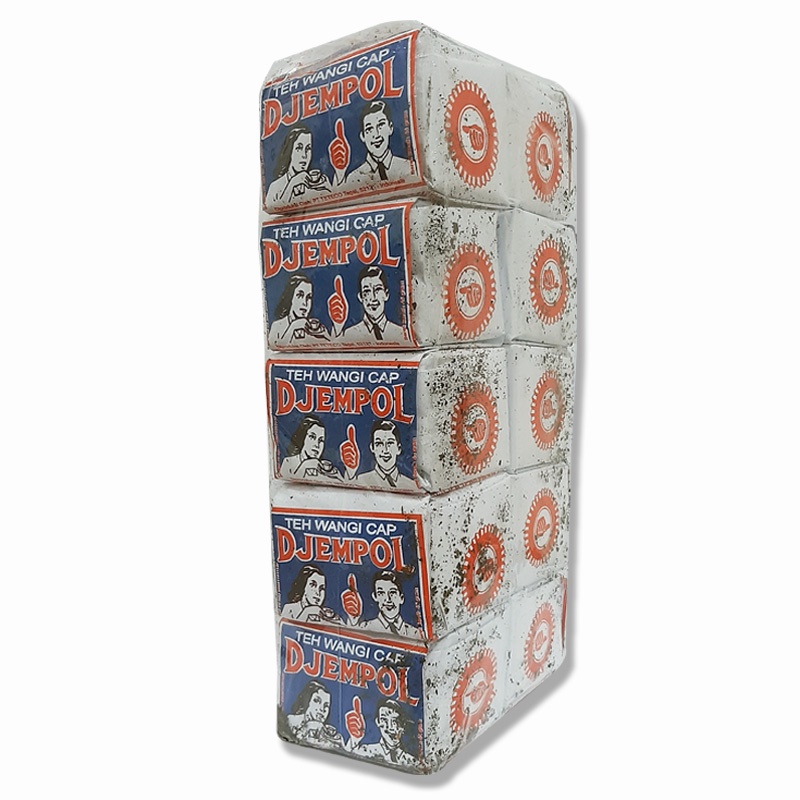 Teh Wangi Cap Djempol Biru Kemasan Tail 45 gram 1 Slop @10 pcs