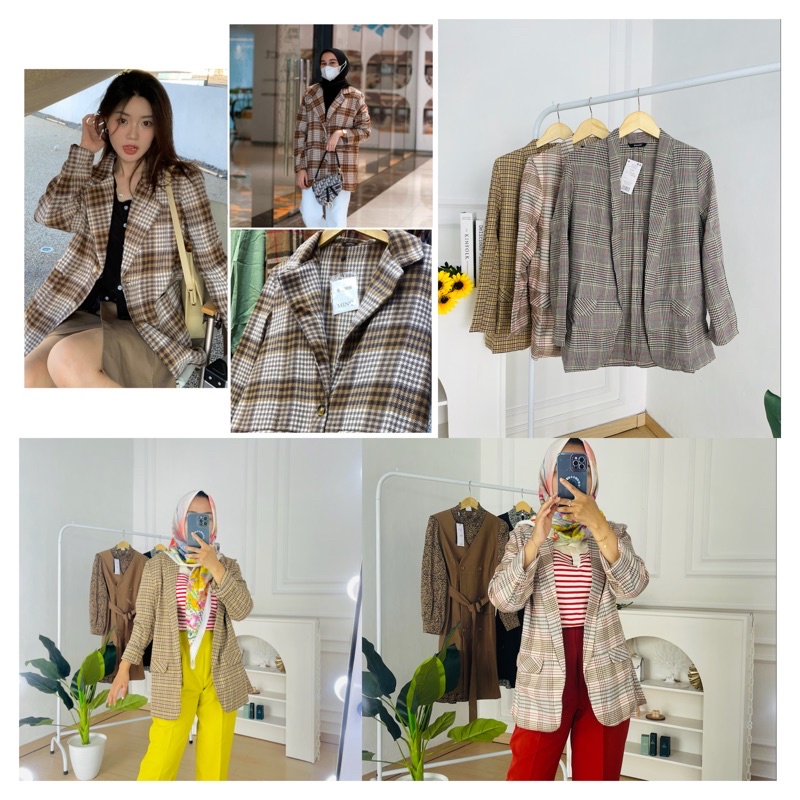 BLAZER PREMIUM IMPORT BANGKOK BRANDED / BLAZER KOTAK KOTAK IMPORT