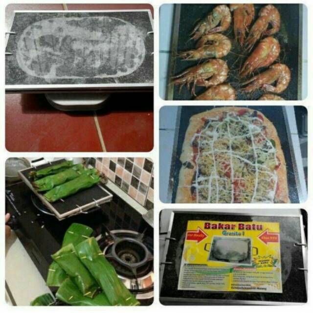 Batu bakar / pemanggang / panggangan / bakar batu