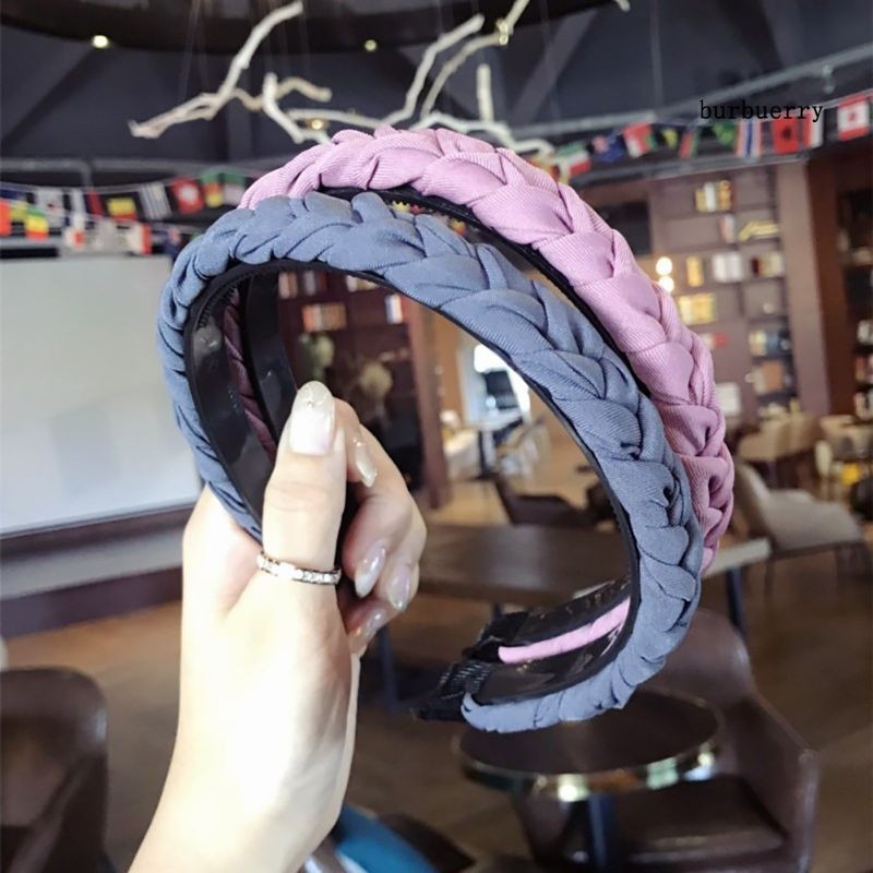 Bando Model Kepang Twisted Gaya Korea Klasik Untuk Wanita - Bando Anak Remaja