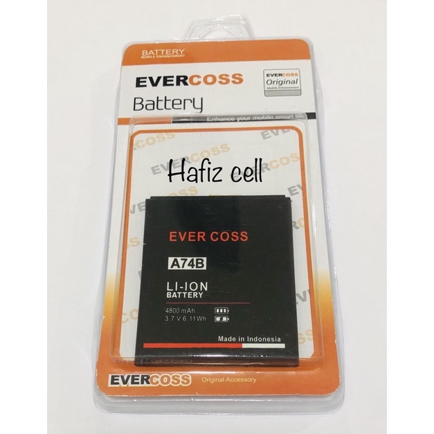 Battery batre Evercross A74B