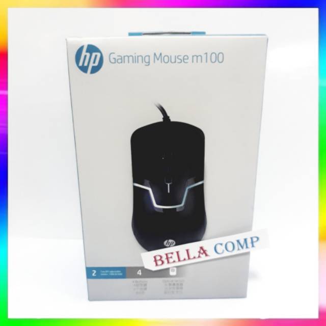 Terlariss!!!Mouse Gaming HP M100 / Mouse HP Gaming / Mouse HP M100/HP Gaming Mouse M100 - Backlight