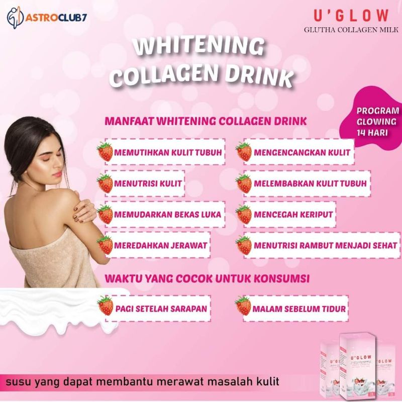 

U'GLOW MINUMAN SUSU COLAGEN(3BOX UGLOW)