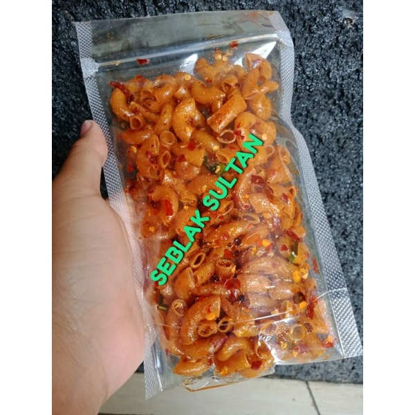 

makaroni bantat pedas daun jeruk 100grm makaroni seblak kering sebring seblaksultan