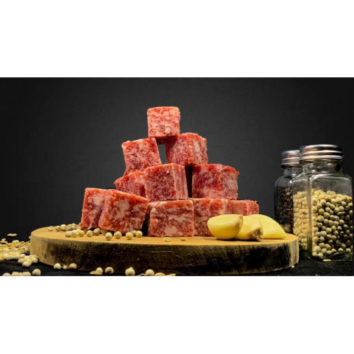 Daging Wagyu Saikoro Beef Cube 500gr Daging Sapi