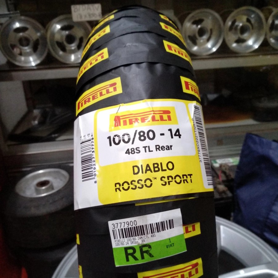 Pirelli Diablo Rosso Sport ukuran 100/80 ring 14