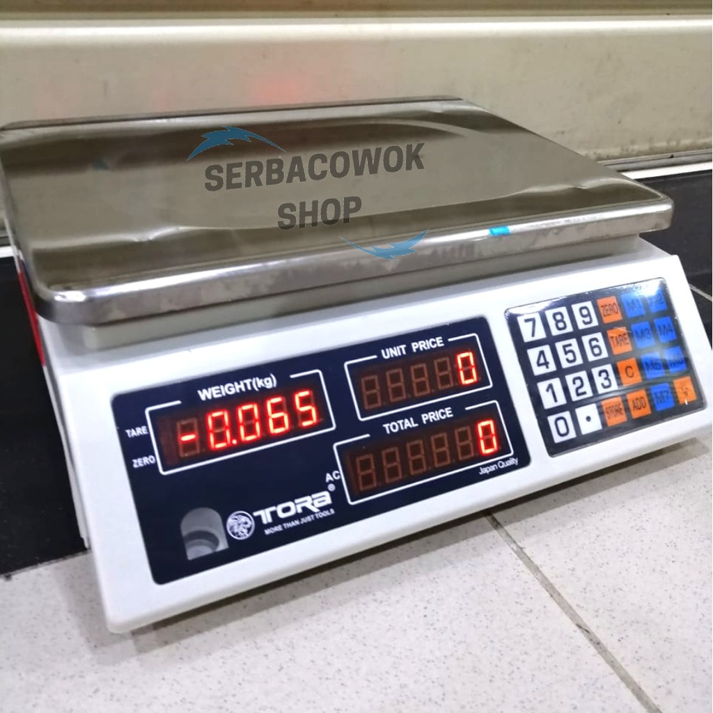 Timbangan Duduk Digital Serbaguna Tora kapasitas 30 kg Digital Scales