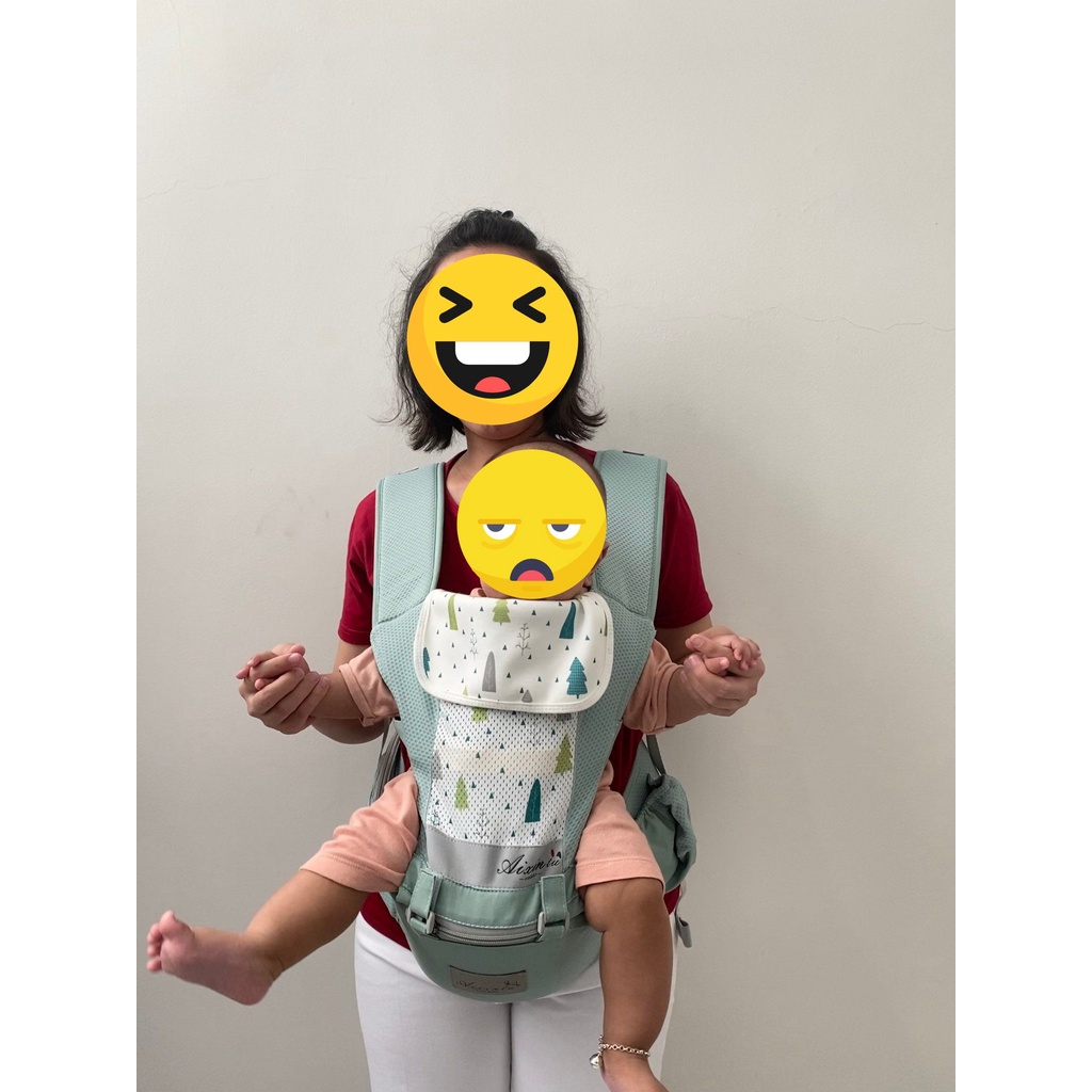 Baby Carrier 2 in 1 Hipseat/Gendongan Bayi/Hip Seat/ Aixinta Aixintu