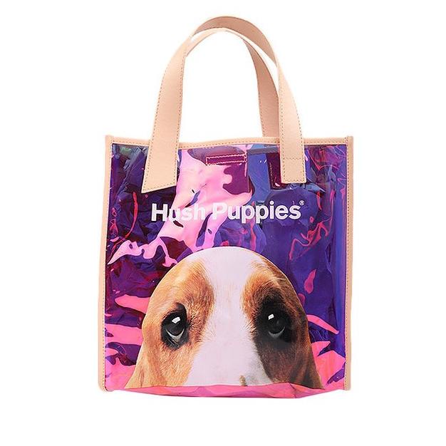 Hush Puppies Mika Mirror Tote Bag S In Pink SPECIAL
