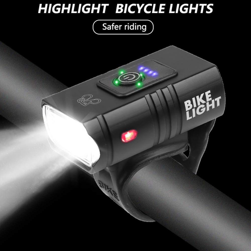 Lampu Depan Led T6 Usb Rechargeable Untuk Sepeda Mtb