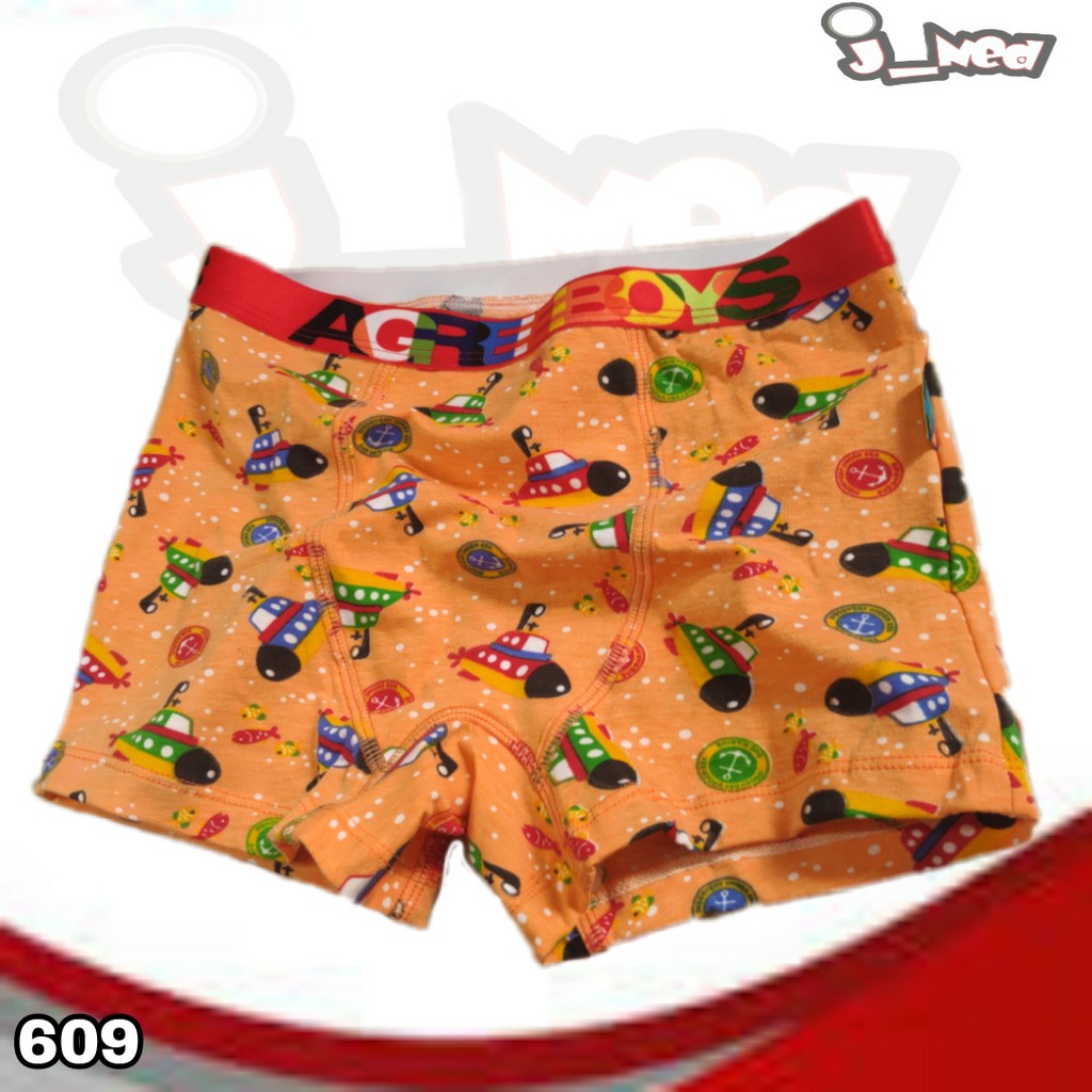 J609 CD BOXER ANAK COWOK AGREE BOYS BOXER ANAK ART A 501