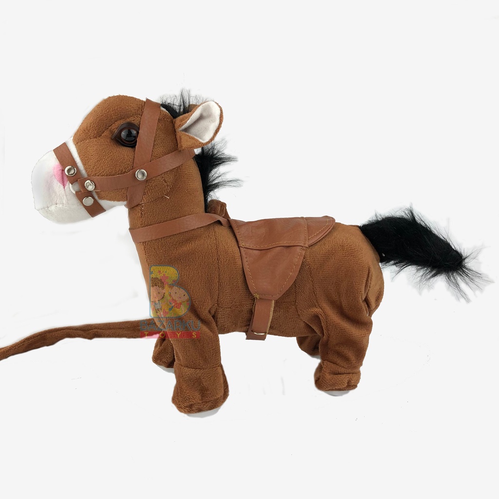 Walking Horse Doll Boneka Horse Boneka Kuda Boneka Anak Boneka Murah Boneka Bergerak Walking Doll