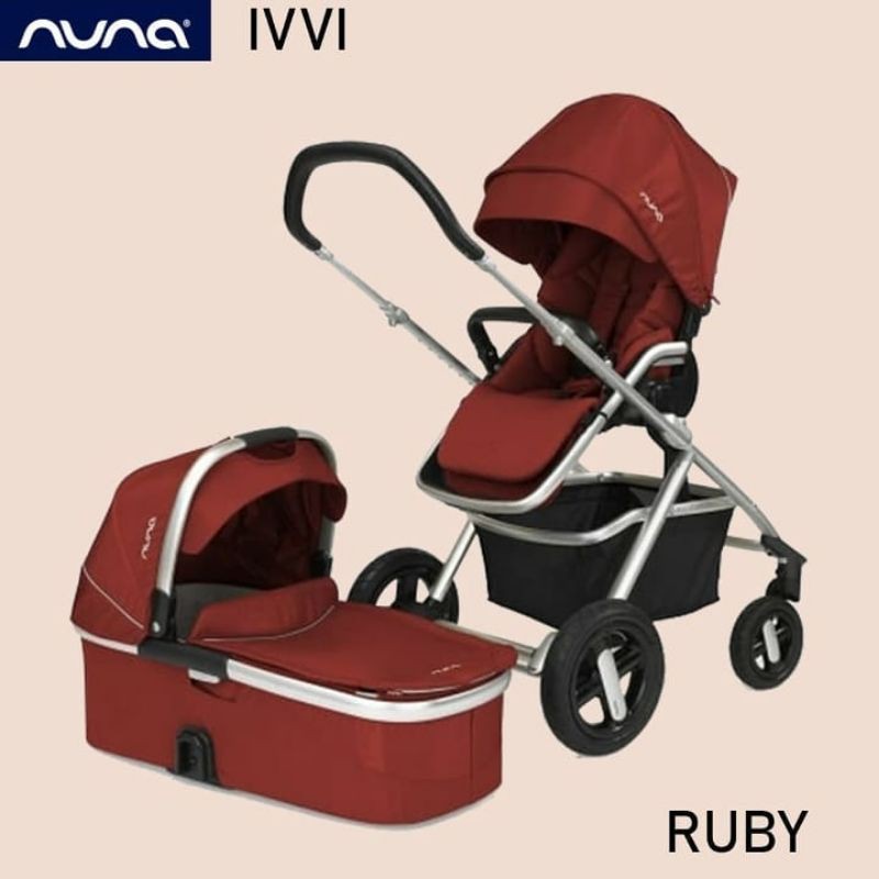 Stroller Baby Kereta Dorong Hadap Ibu Nuna Ivvi Savi Free Carrycot