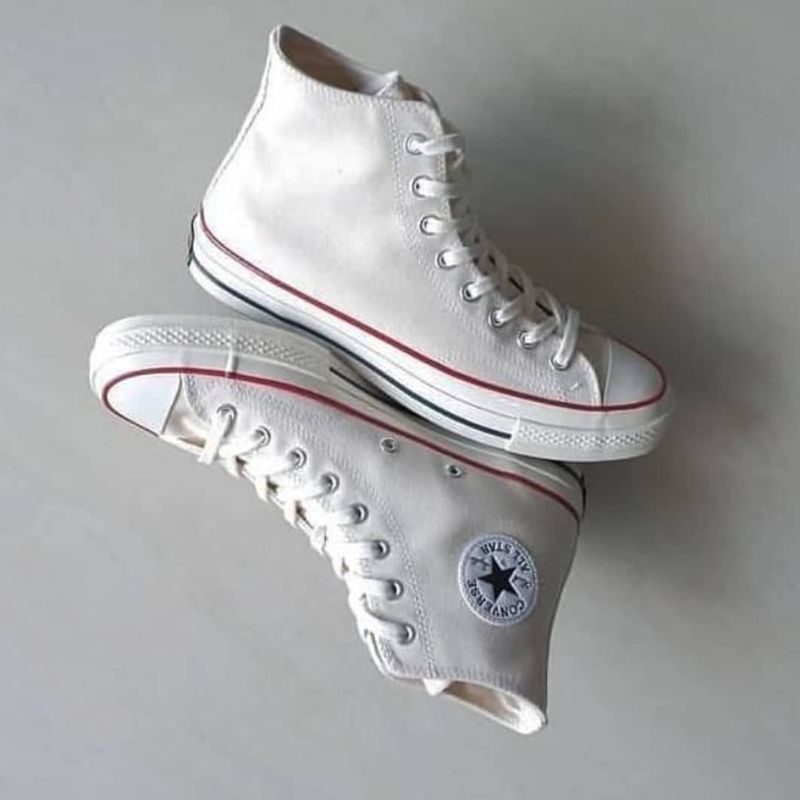 SEPATU IMPORT CONVERSE 70S HIGH WHITE PUTIH PREMIUM QUALITY VIETNAM SNEAKERS PRIA WANITA CEWEK COWOK KADO HADIAH BERKUALITAS TERJANGKAU AWET