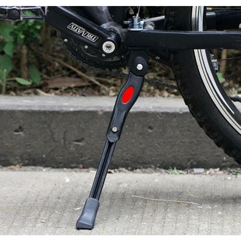 Standar Sepeda Parkir tengah Samping Sepeda MTB Road Bike Bahan Aluminium