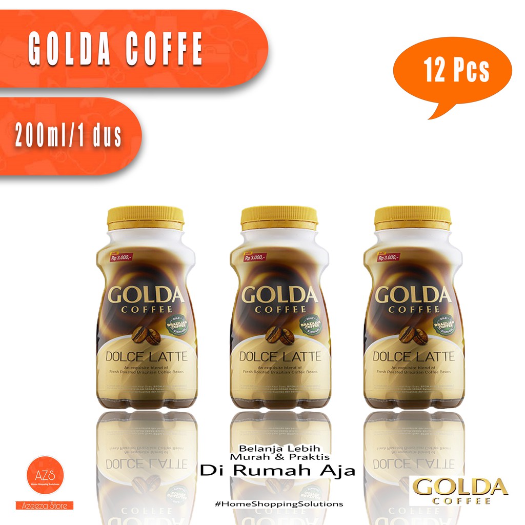 

GOLDA COFFEE 200ml Isi 12 Pcs