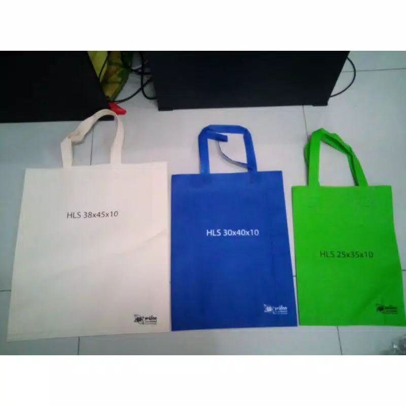 

Goodiebag Tas handle lipat samping(HLS)/LUSIN(12 pcs)/UK (25X35X9cm)