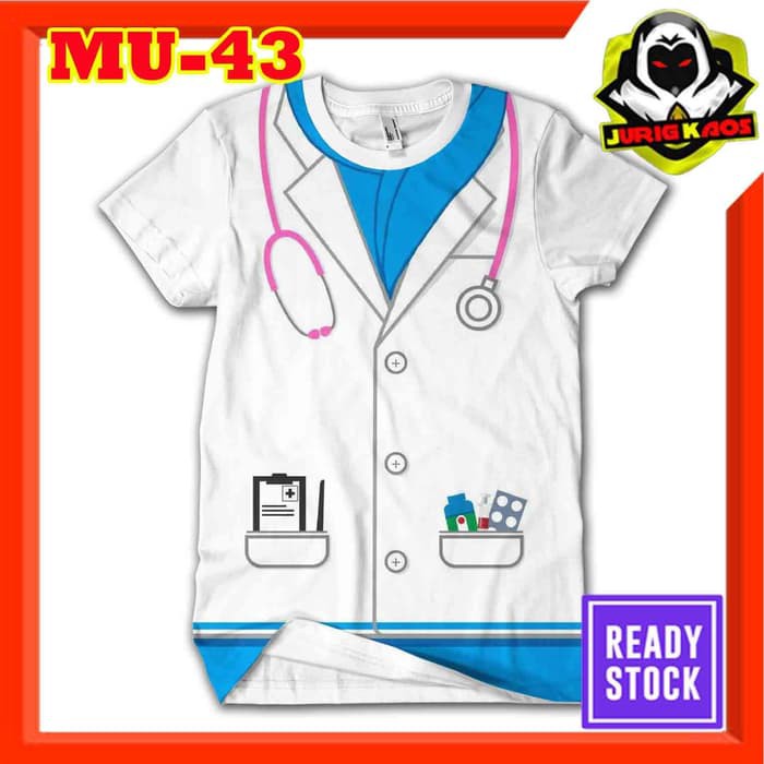 Kaos Bidan dan Perawat Tshirt Cewek Dewasa Bahan Adem