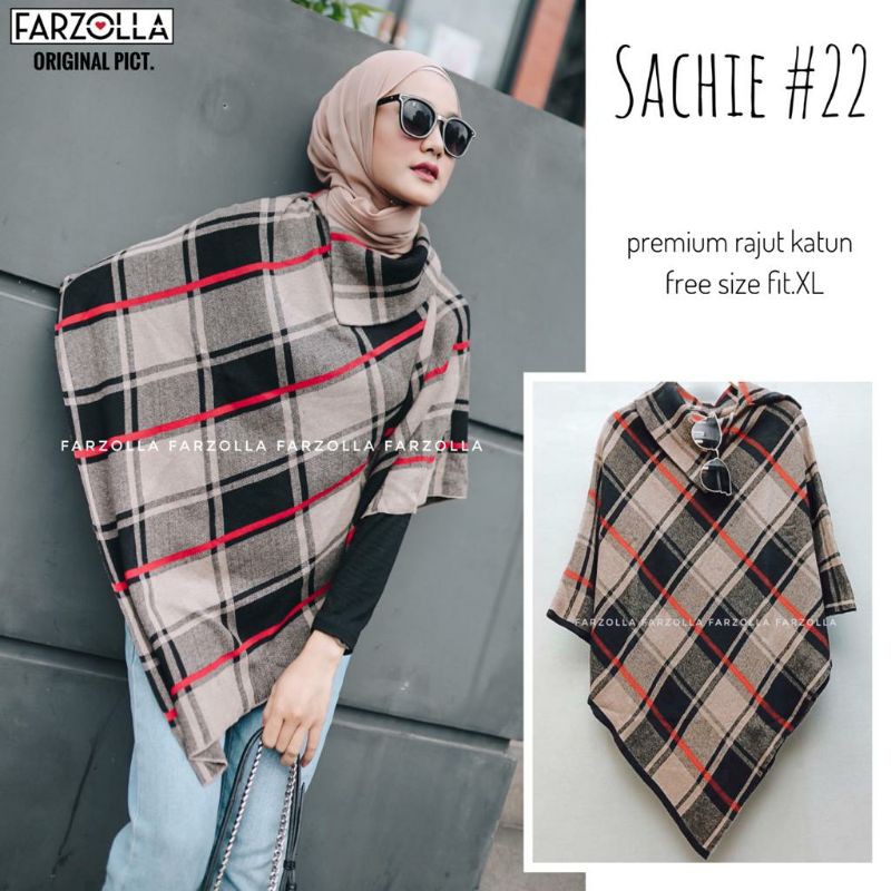 SACHIE #22 BY FARZOLLA||PREMIUM RAJUT KATUN FREE SIZE FIT XL