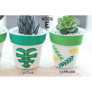 READY 1 pot lukis BISA PILIH utk kaktus sukulen lucu bunga READY 1 pot lukis BISA PILIH utk kaktus sukulen lucu bunga