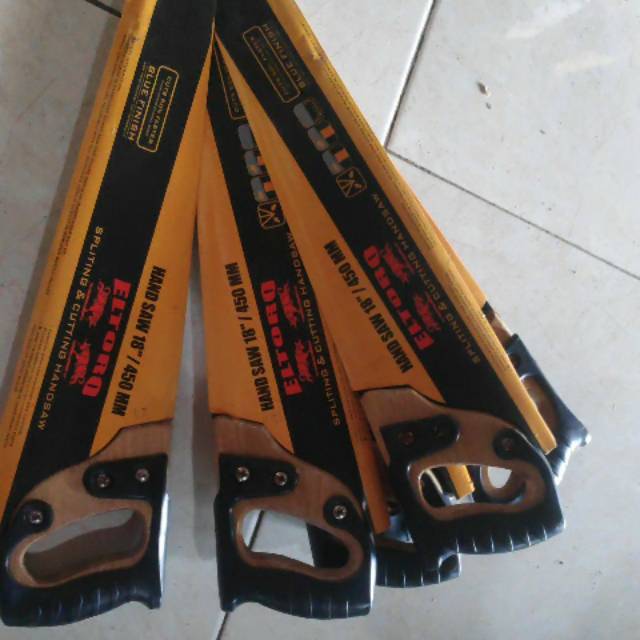 Gergaji kayu hand saw 18" Eltoro