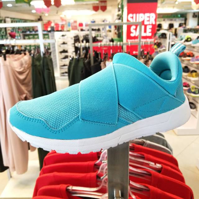 Sepatu League Vault Slip On Cewe Biru Sneakers Wanita Original Murah