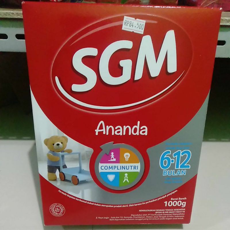 SGM ananda 6-12 bulan