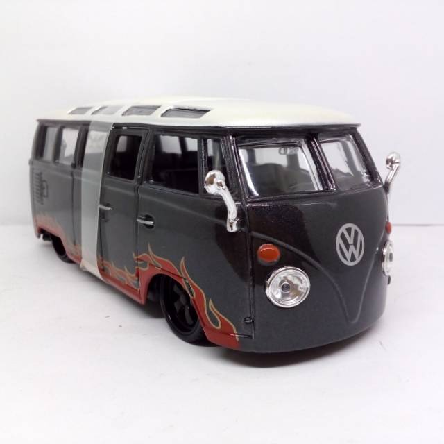 Diecast Miniatur Mobil Volkswagen Van SAMBA - Diecast VW Combi