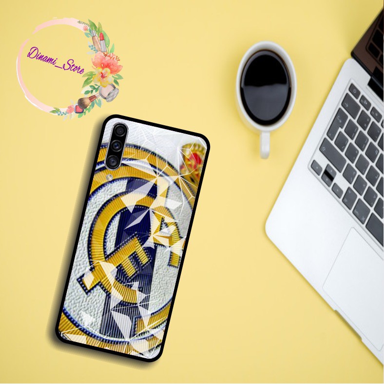 softcase diamond REAL MADRID Samsung J2prime G530prime A01 CORE A20 A30 A20s A50 A50s A21s A01DST787