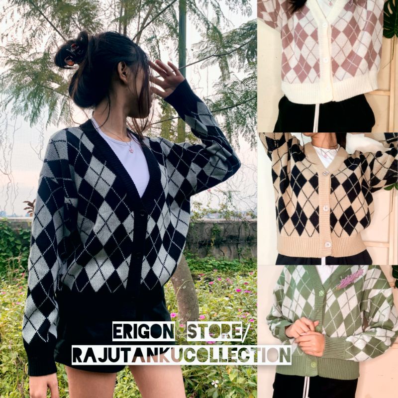 KARDI WIND KNITTWEAR/KARDI RAJUT MOTIF KETUPAT/ KARDI MOTIF TEMPE