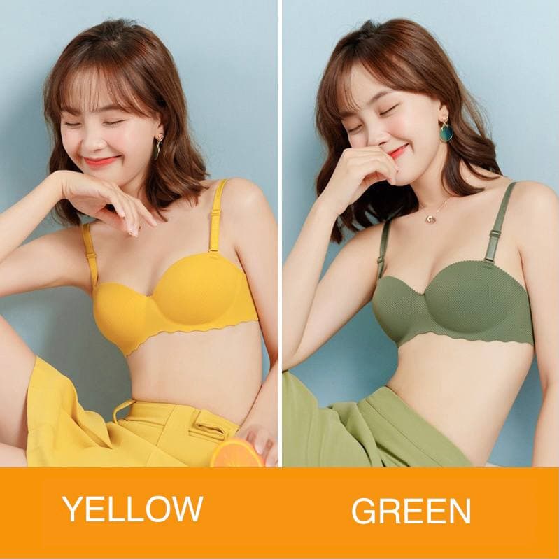 Bra Seksi Push Up Invisible BH Bralette Strapless Pakain Dalam Wanita [EMPEROR]