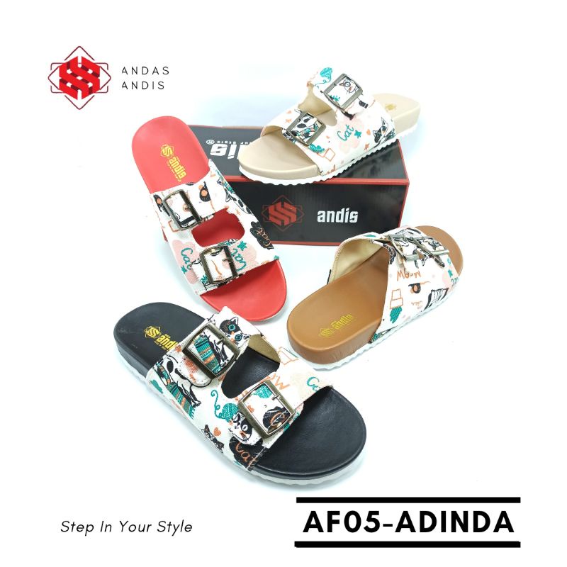 Andas Andis - Sandal Birken Wanita Adinda