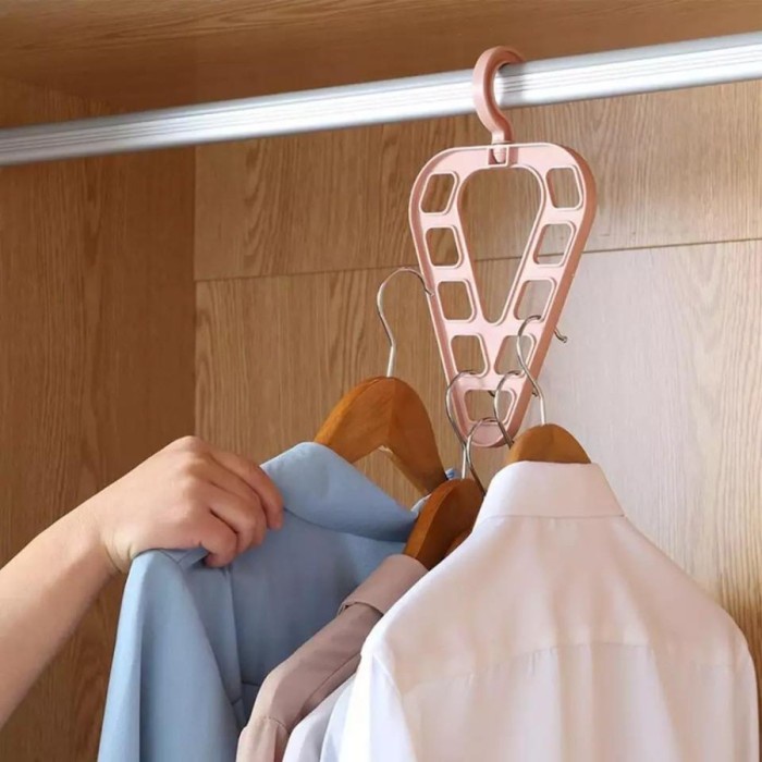 MAGIC HANGER LOVE 9 IN 1 / GANTUNGAN BAJU 9IN1 HANGER LOVE / GANTUNGAN