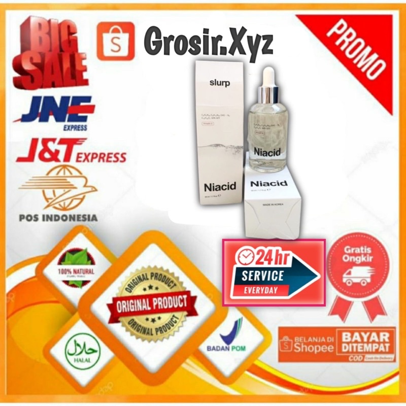 Niacid Original by Slurp Laboratories Korea All in One Face Serum