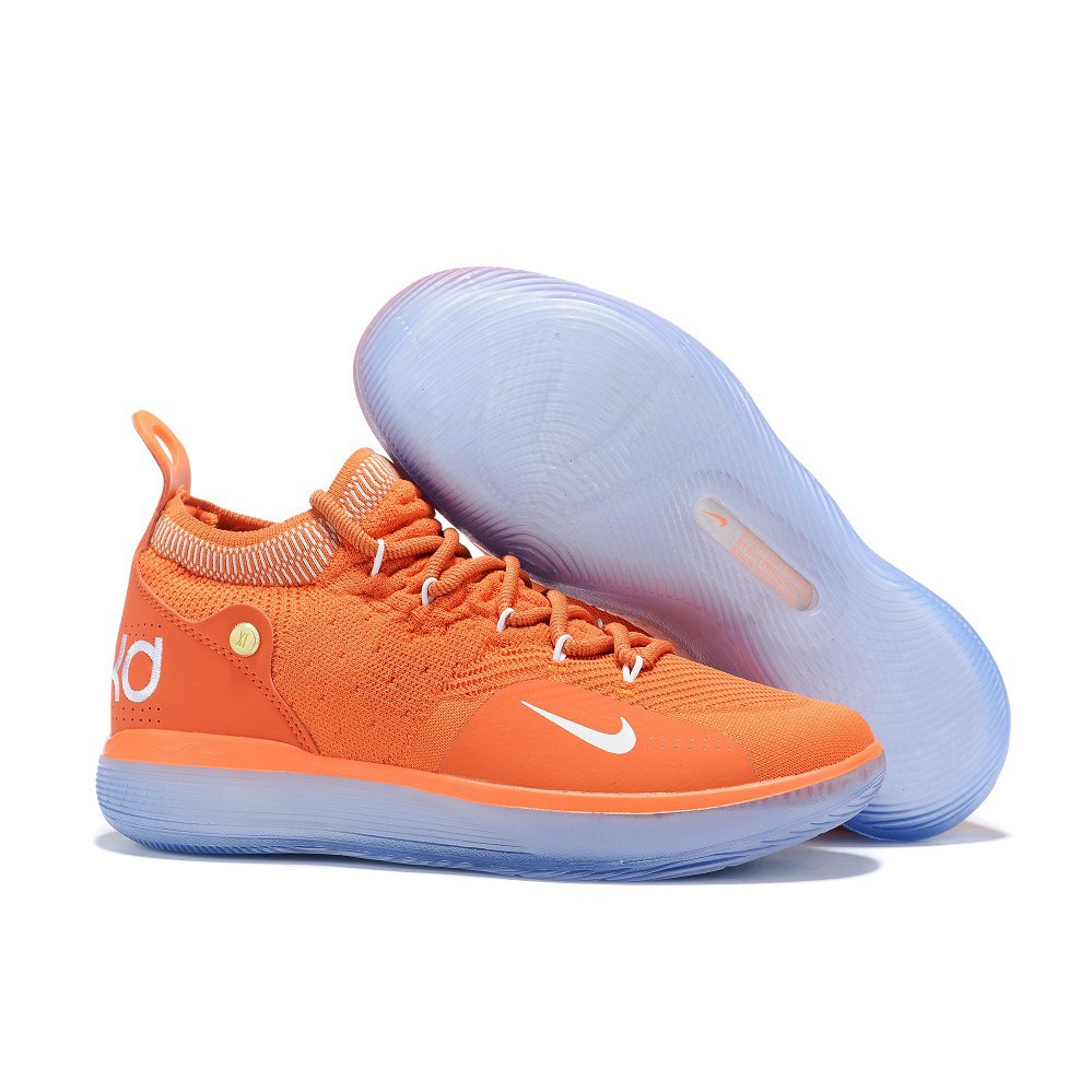 nike orange basketball shoes