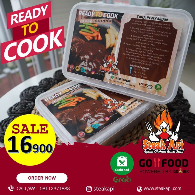 

Steak Frozen Ayam rasa Sapi