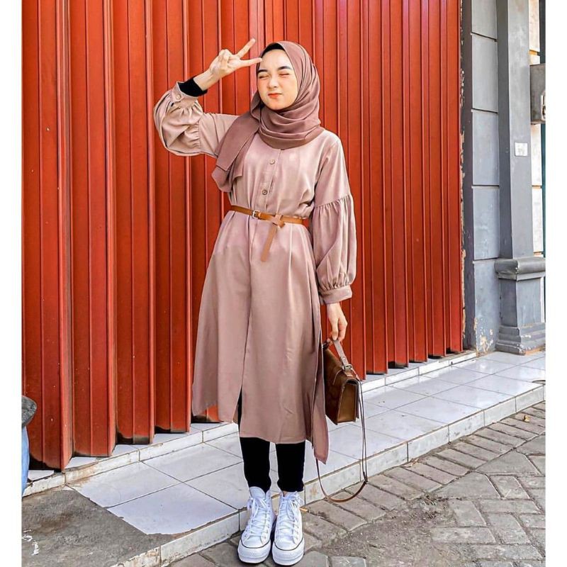atasan wanita/tunik/atasan muslim wanita/atasan tunik/atasan muslim/fashion muslim tunik