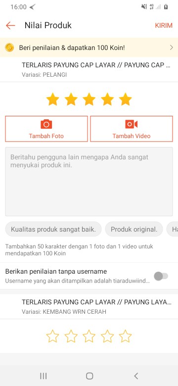 Payung Motif Bunga 16 Jari Bahan Saten Motif Kembang Handle Emas / Payung Dewasa / Payung Bunga