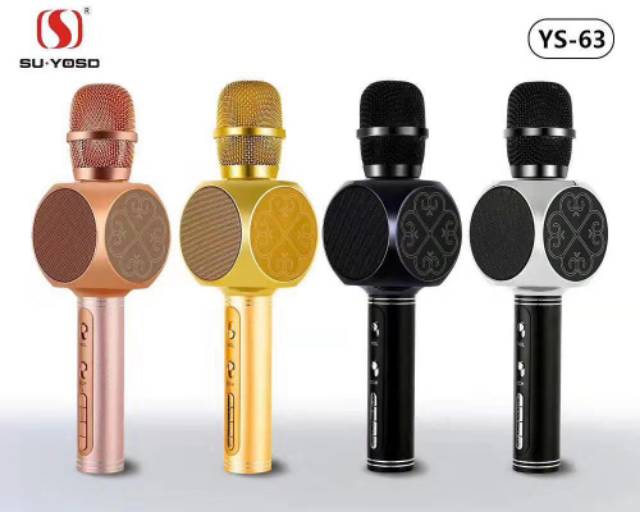 Mic bluetooth ys63  original 100% mic smule ori speaker bluetooth ys 63 Mikrofon karaoke KTV