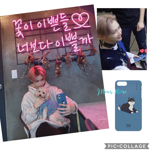 Straykids Felix custom phone case shiba inu stray kids