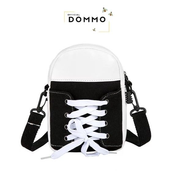 [LOKAL] DOMMO - D1506 Tas Selempang SEPATU Morymony Slingbag